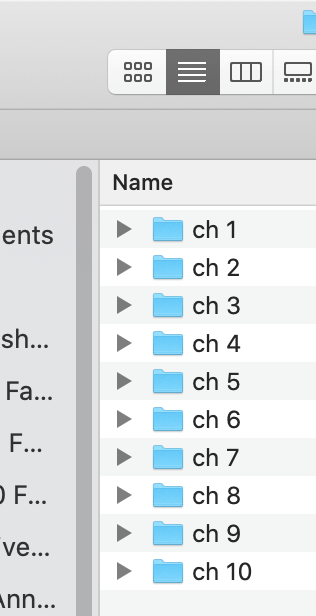 Set up workspace folders using your File Explorer/Finder, or VS Code's Folder icon.
